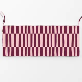 Bankauflage Rosa-Burgundy