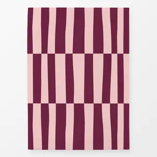 Geschirrtücher Rosa-Burgundy