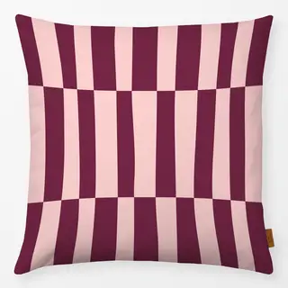 Kissen Rosa-Burgundy