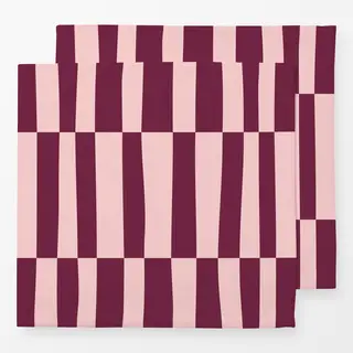 Servietten Rosa-Burgundy