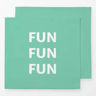 Servietten FUN FUN FUN