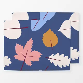Tischset Blau