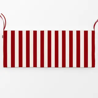 Bankauflage Rot-Creme