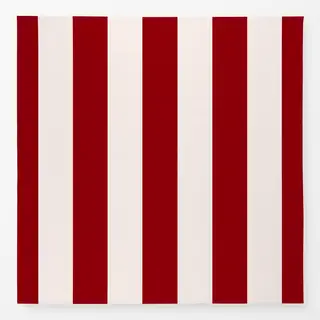 Tischdecke Rot-Creme