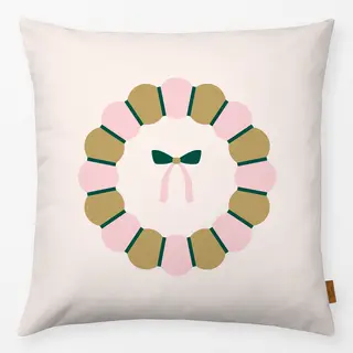 Kissen Gold-Rosa