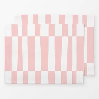 Tischset Weiß-Rosa
