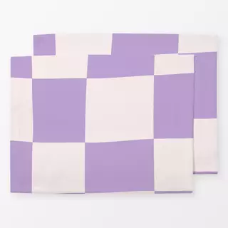 Tischset Crazy Chessboard Violet