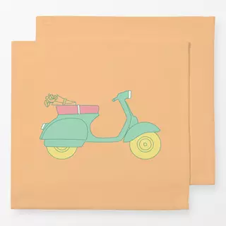 Servietten Vintage Vespa