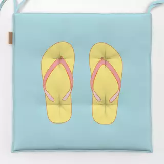 Sitzkissen Vintage FlipFlops