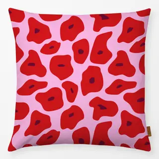 Kissen Poppy Pattern Pink Smal