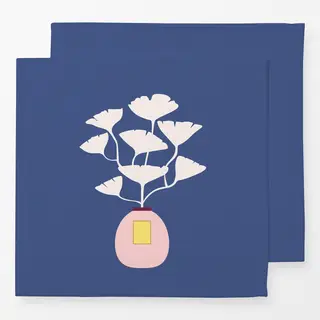 Servietten Blau