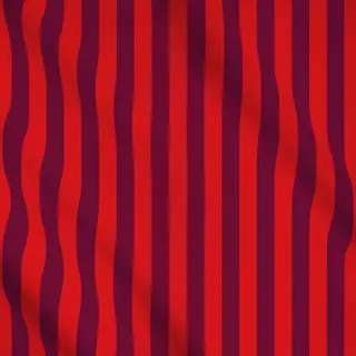 Meterware Home sweet Home Stripes Red