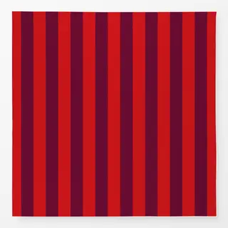 Tischdecke Home sweet Home Stripes Red