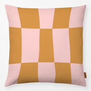 Kissen Gelb-Rosa