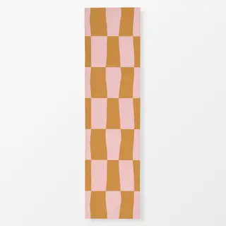 Tischläufer Gelb-Rosa
