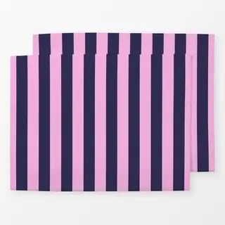 Tischset Home sweet Home Stripes