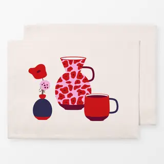 Tischset Poppy as a Still Life