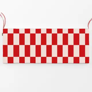 Bankauflage Home sweet Home Pattern Red