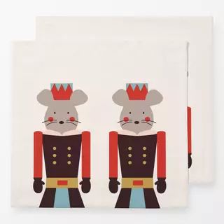 Servietten Wichtel Maus Paar Jungen