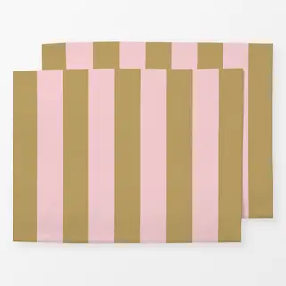 Tischset Gold-Rosa