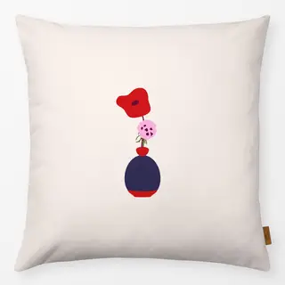 Kissen Poppy in a Vase