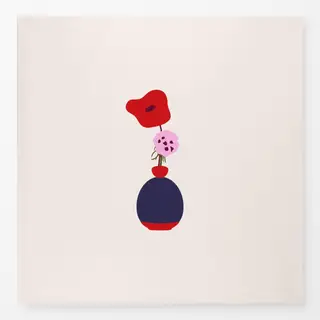 Tischdecke Poppy in a Vase