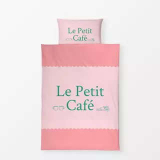 Bettwäsche Vintage Le Petit Café Fleuri