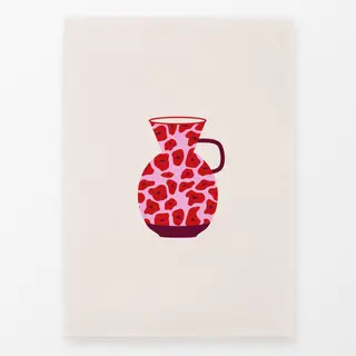 Geschirrtücher Poppy Pattern Vase