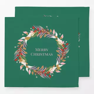 Servietten Kranz Merry Editorial