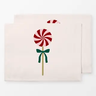 Tischset Creme