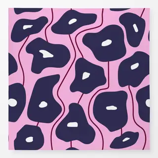Tischdecke Poppy Pattern Blue
