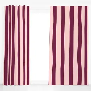 Dekovorhang Burgundy