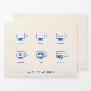 Tischset My Coffee Moments light
