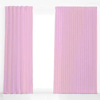 Dekovorhang COLORFUL STRIPES VIOLET