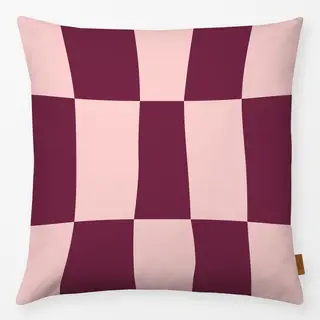 Kissen Burgundy-Rosa