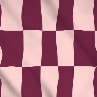 Meterware Burgundy-Rosa