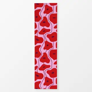 Tischläufer Poppy Pattern Pink
