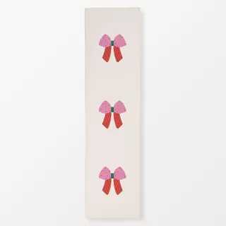 Tischläufer Schleife Pink