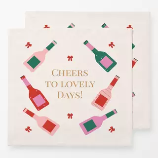 Servietten Cheers Editorial