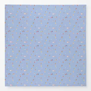 Tischdecke Wasser Momente blau