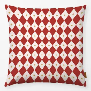 Kissen Christmas Sparkle Red