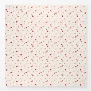 Tischdecke Wichtel Post Pattern