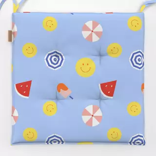 Sitzkissen Smile and Feel Pattern