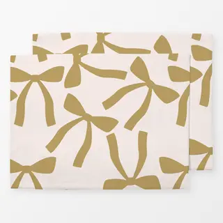 Tischset Gold