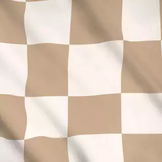 Meterware Crazy Chessboard Natur