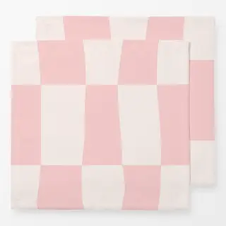 Servietten Rosa-Weiß