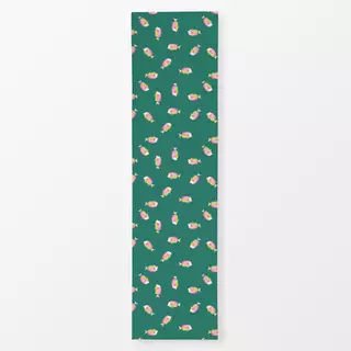 Tischläufer Funky Fisch Pattern green