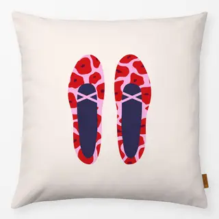 Kissen Poppies on Shoes