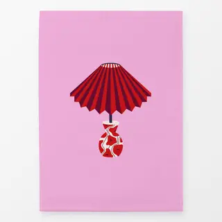Geschirrtücher Poppy Pattern Lamp