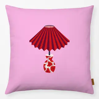 Kissen Poppy Pattern Lamp